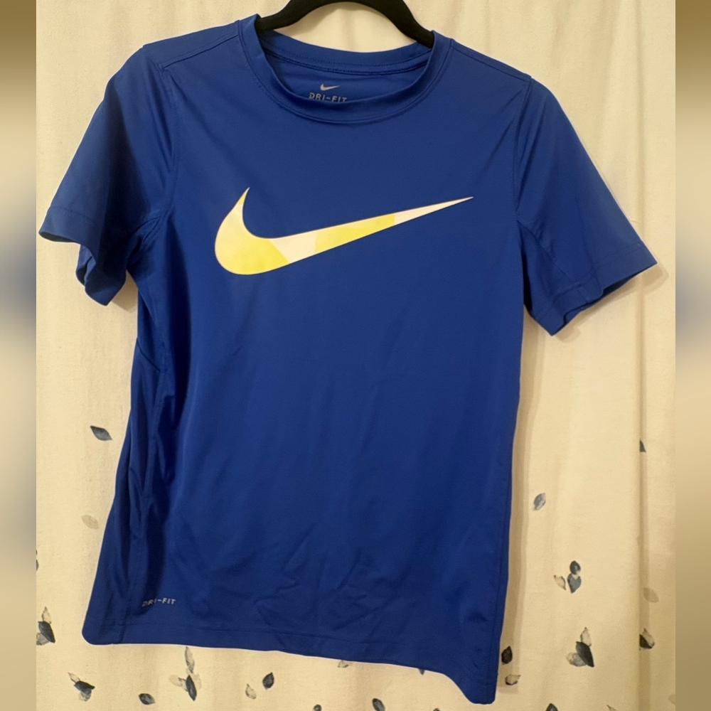 Nike Boys Blue Dri-FIT Shirt